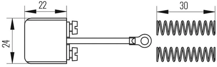 токосъёмник троллейный MODUCTOR